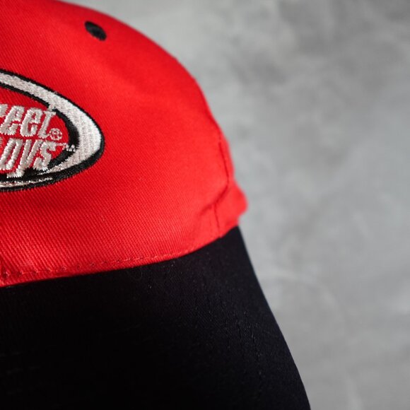 Vintage Backstreet Boys SnapBack Hat Cap Music Band Red 90s Y2K - Picture 4 of 8